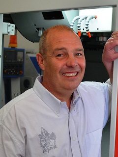 Ian Fenton Sales Manager Ajax Machine Tools